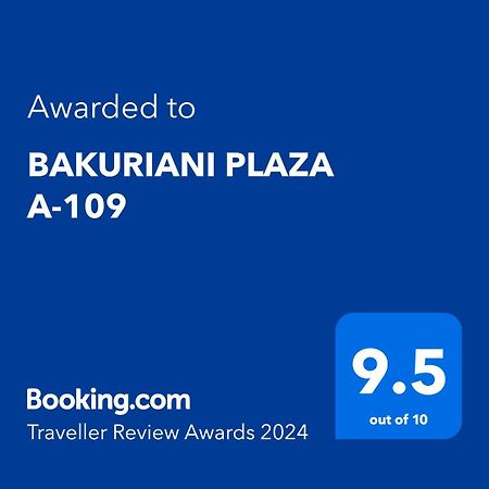 Bakuriani Plaza A-109 Apartment Bagian luar foto